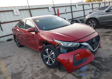 2021 Nissan Sentra Sv Xtronic Cvt z USA, uszkodzony, nr VIN 3N1AB8CV6MY324010